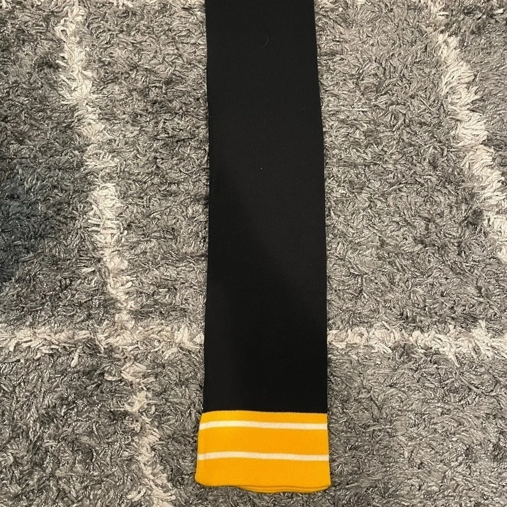 Pittsburgh Steelers Scarf Black and Gold